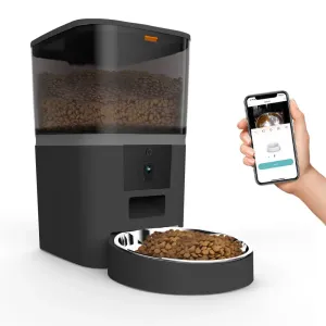4L Smart Pet Feeder with Camera - Automatic Food Dispenser & APP Control
