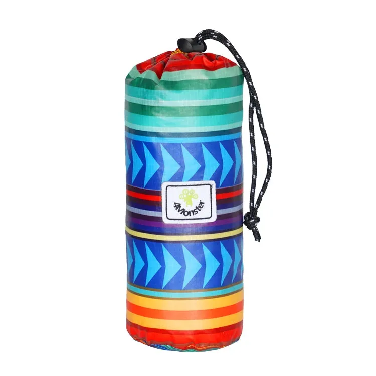 4Monster Sand-Free Beach Towel Multi-Color Stripe