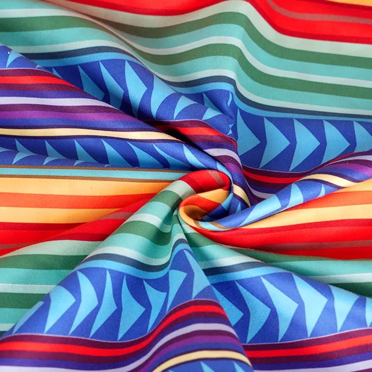 4Monster Sand-Free Beach Towel Multi-Color Stripe