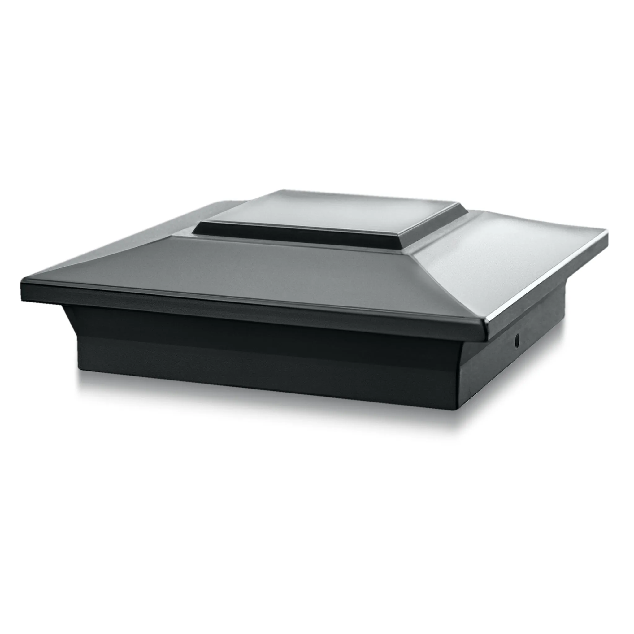 6x6 Aluminum Post Cap - Black