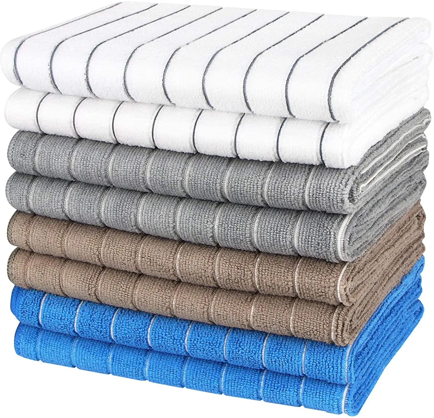 AIDEA Microfiber Dish Cleaning Cloths Softer Highly Absorbent, Lint Free Streak Free for House, Kitchen, Car, Window Gifts