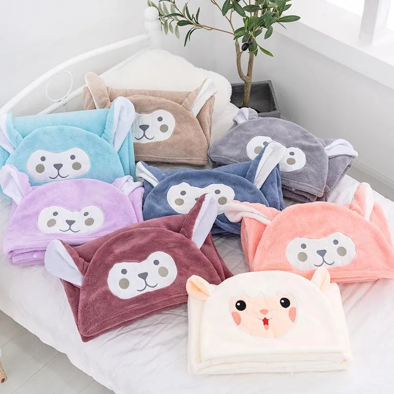 Animal Kid Hooded Bath Towel