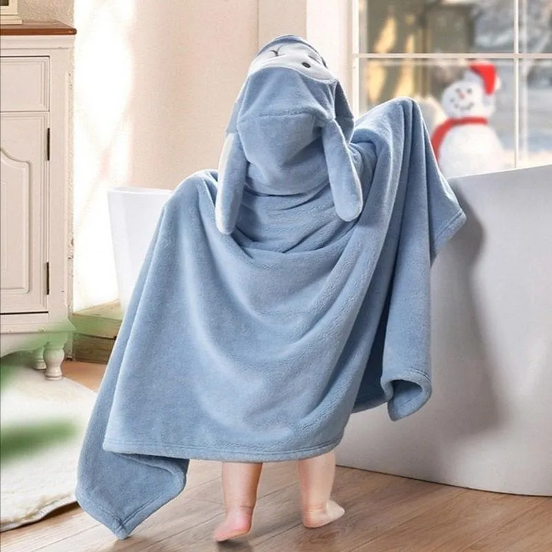 Animal Kid Hooded Bath Towel