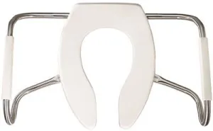 Bemis Medic-Aid White Elongated Toilet Seat