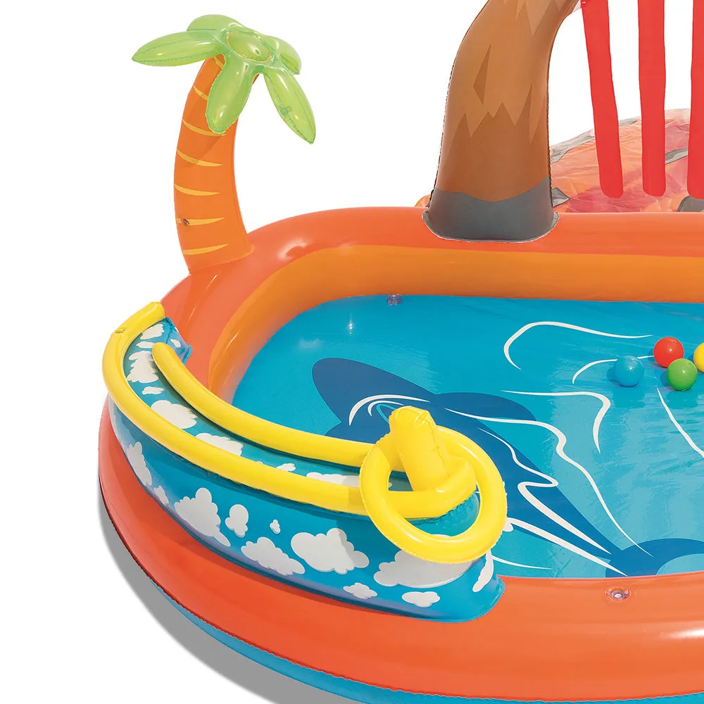Bestway Lava Lagoon Play Center(104" x 104" x 41"/2.65m x 2.65m x 1.04m)