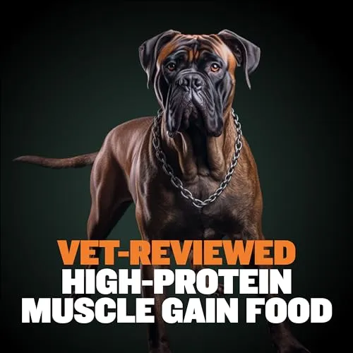 Bully Max Wet Puppy Food - Instant Fresh Dehydrated High Protein Soft Dog Food with Chicken - Healthy Growth for Small & Large Breed Puppies - 2 Dry Dog Food Pounds (Makes 5.5 lbs. of Wet Dog Food)