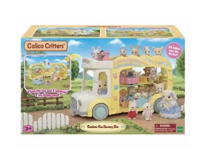 Calico Critters Rainbow Fun Nursery Bus