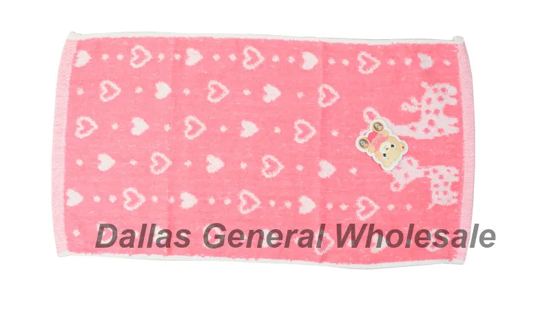 Cute Kids Cotton Hand Towels Wholesale