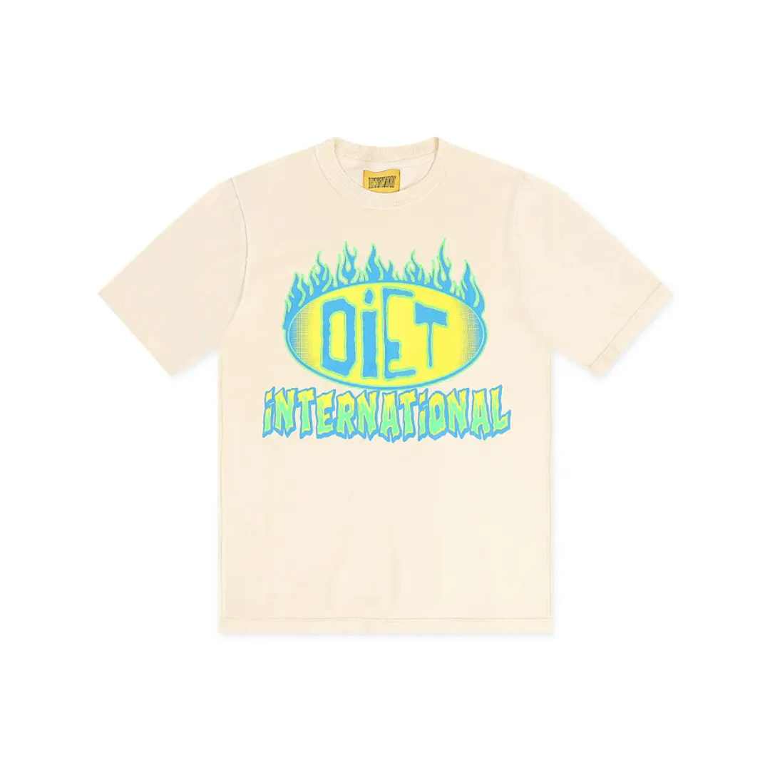 Diet Starts Monday INTL Flame Tee - Antique White