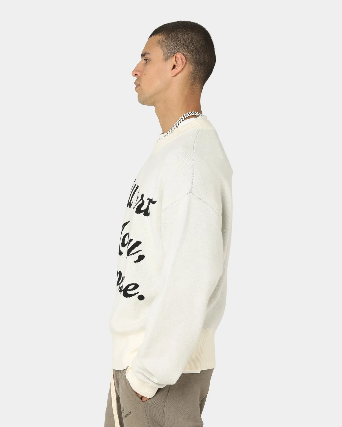Diet Starts Monday Promise Sweater Antique