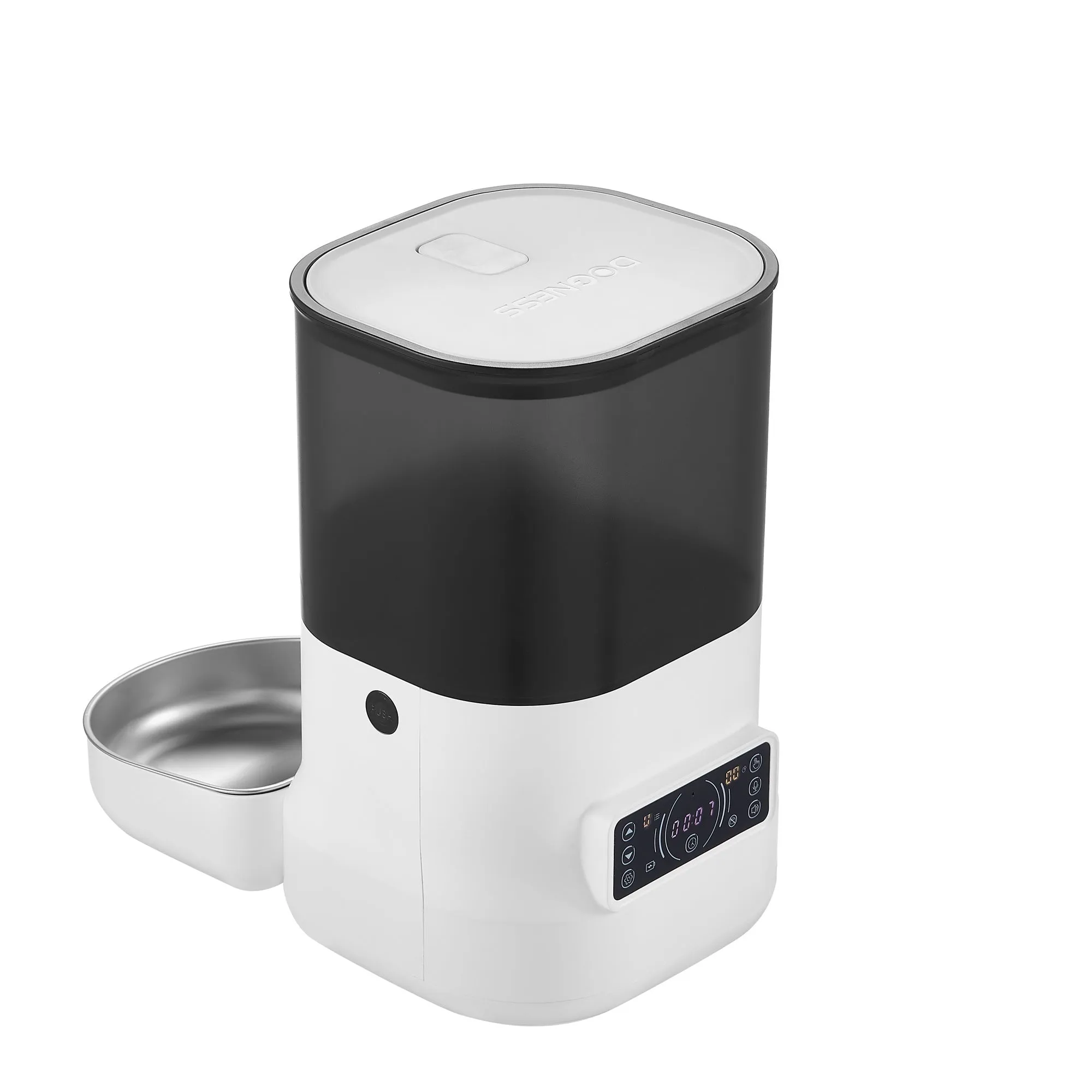 Dogness F12 Cube Programmable Pet Feeder White 4L