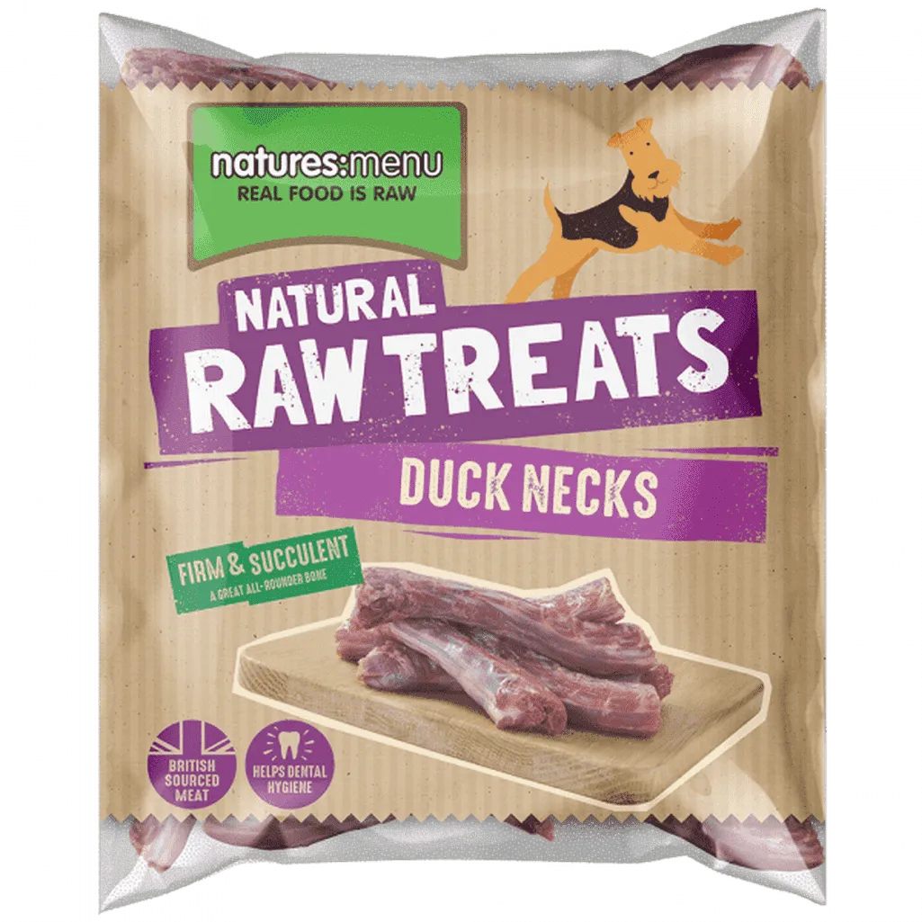 Duck Necks Frozen Raw Treat