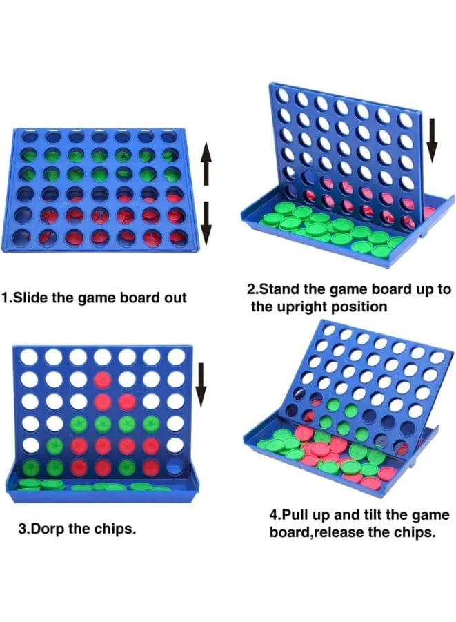 Educational toy Chess Children toys- Connect 4 board game for kids and adults