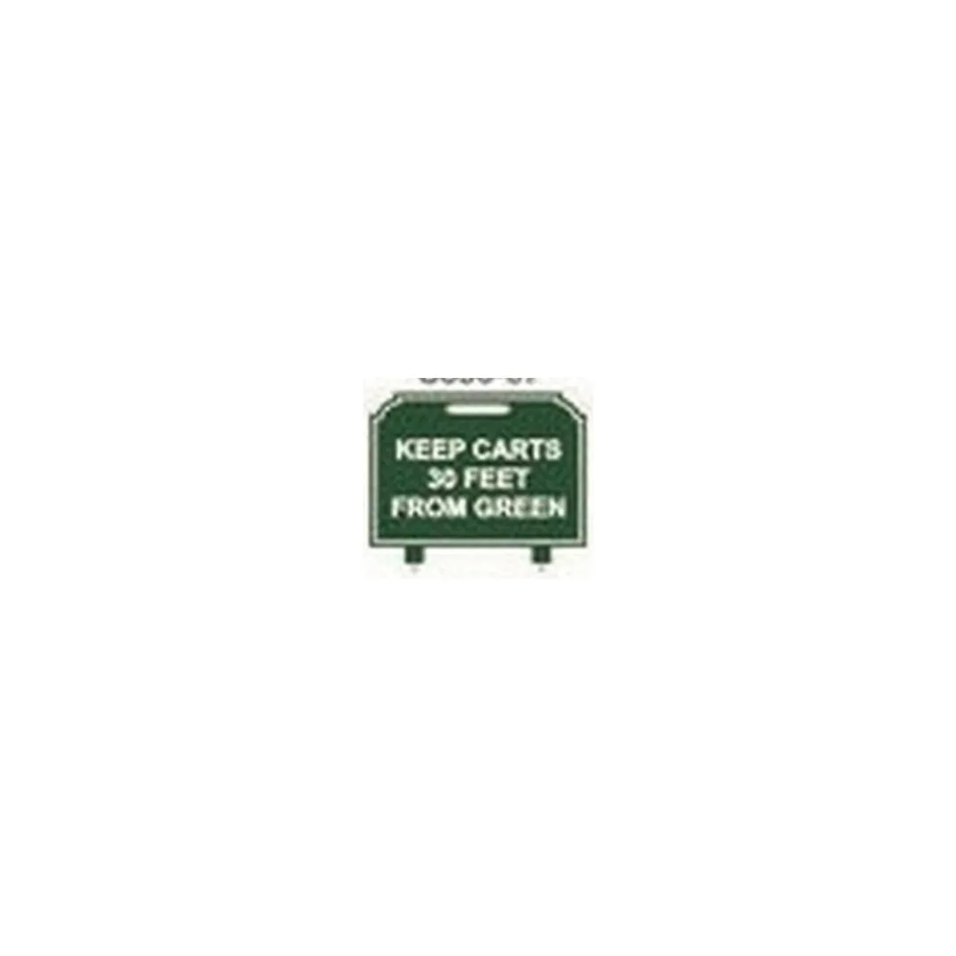Fairway Sign - 12"x10" - Keep Carts 30 Feet