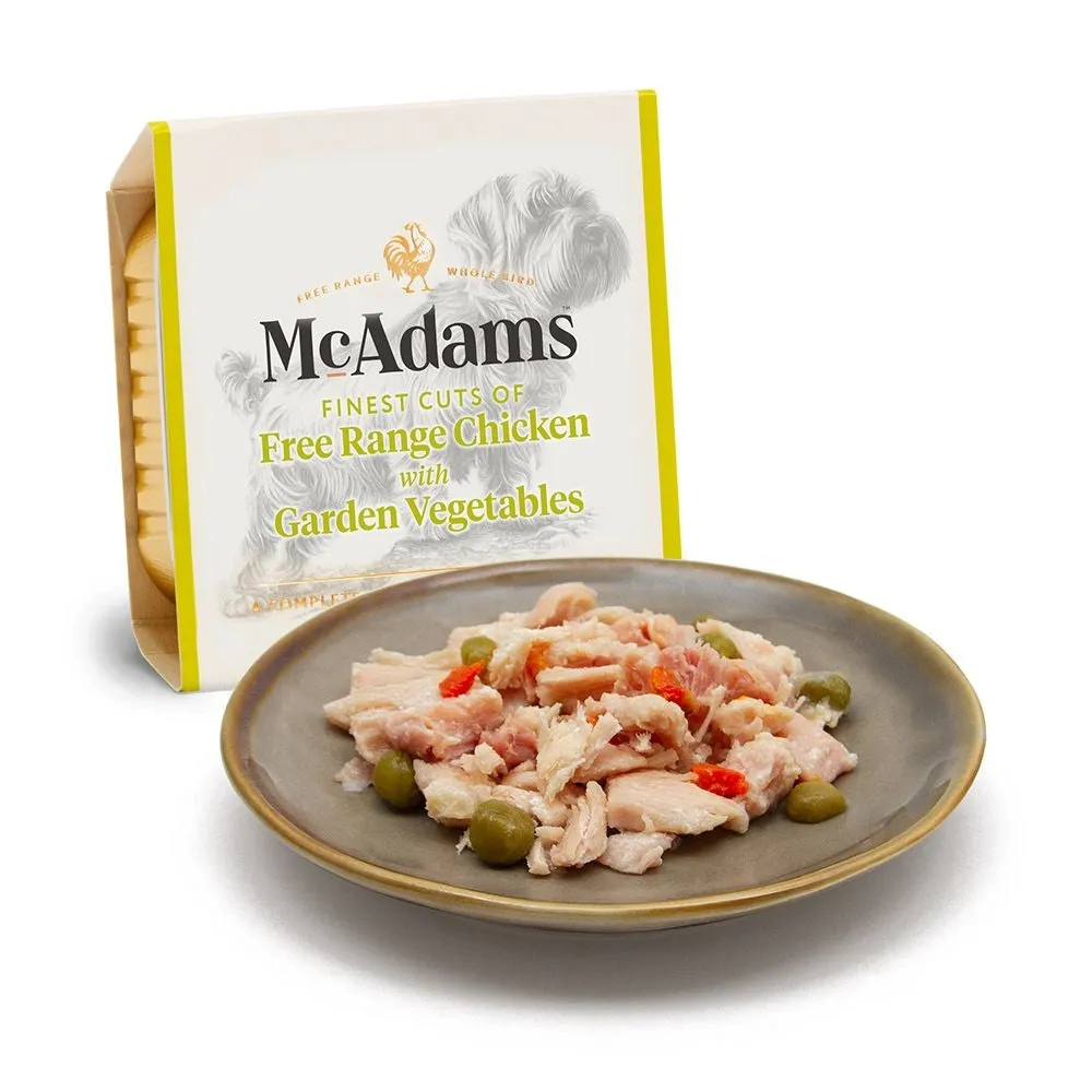 Free Range Chicken & Garden Vegetables Wet Dog Food