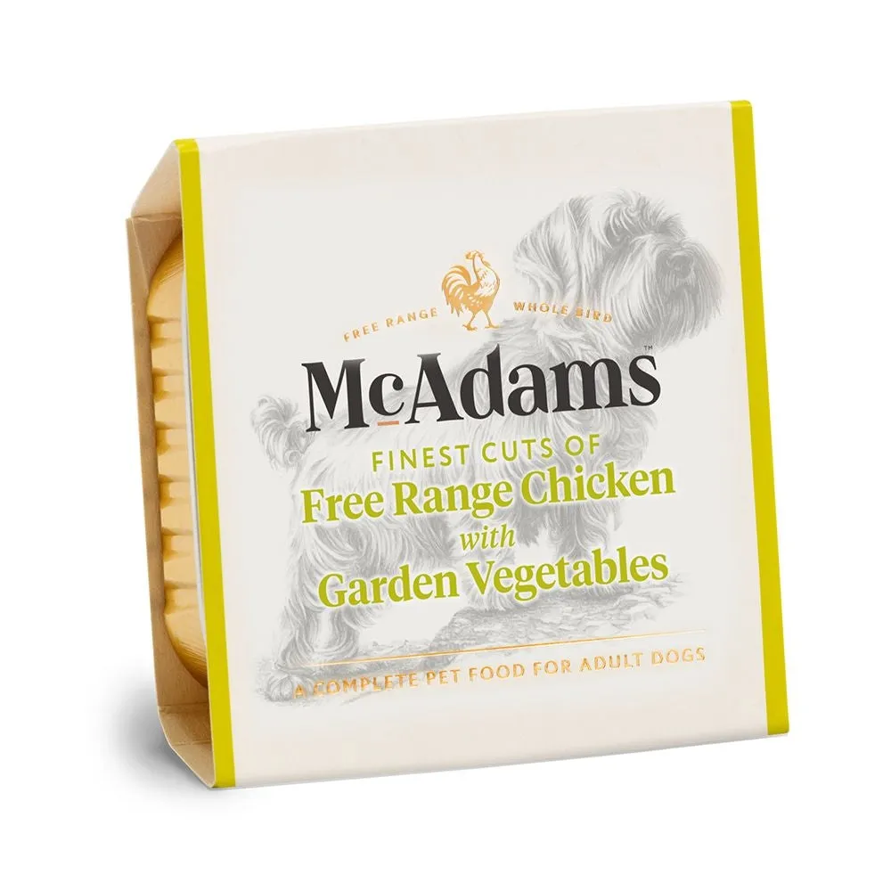 Free Range Chicken & Garden Vegetables Wet Dog Food