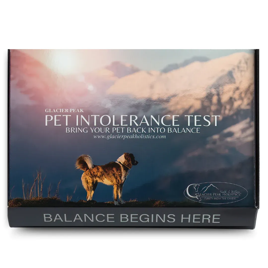 Glacier Peak Pet Intolerance Test (Pet Wellness Life Stress Scan Kit)
