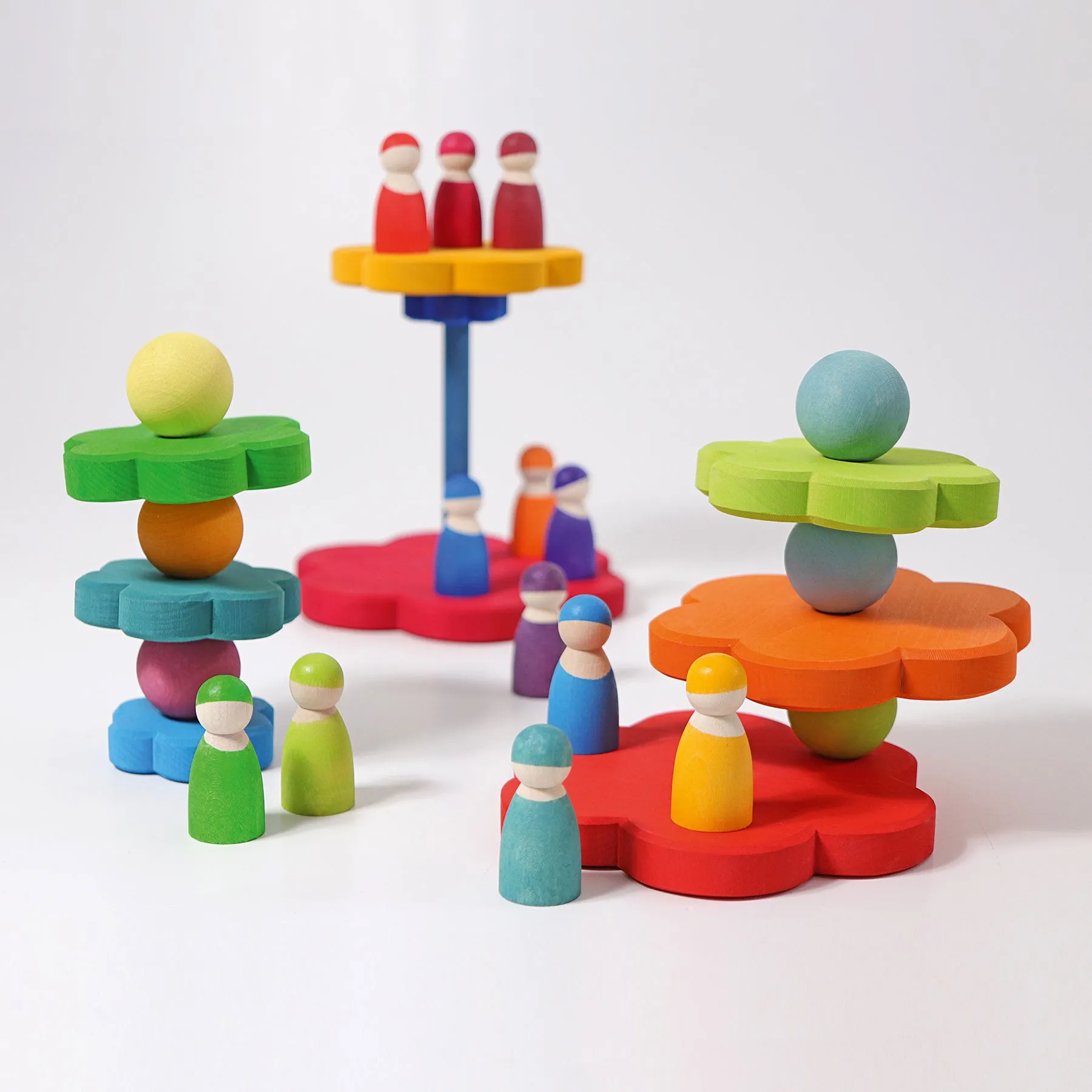 Grimm’s Stacking Tower, Flowers