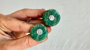 Guatemalita Earrings. Sterling Silver Posts. 0662