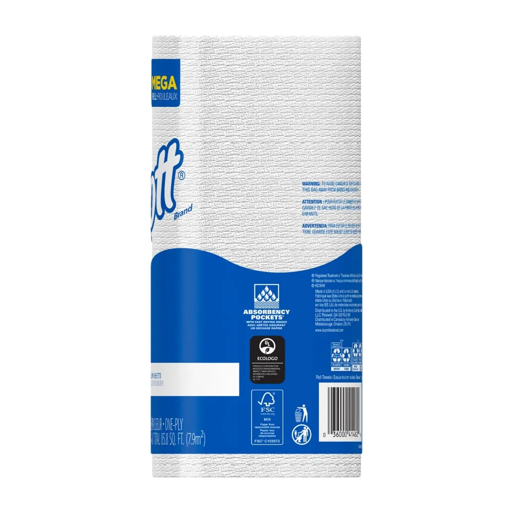 Hand Towel - Scott® Kitchen Paper Towel (Case of 20 Rolls), 41482