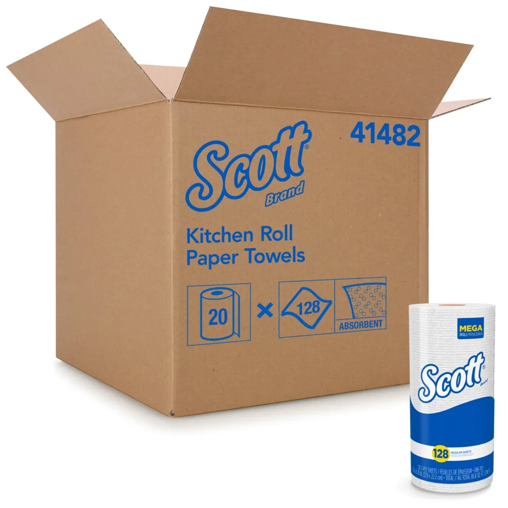 Hand Towel - Scott® Kitchen Paper Towel (Case of 20 Rolls), 41482