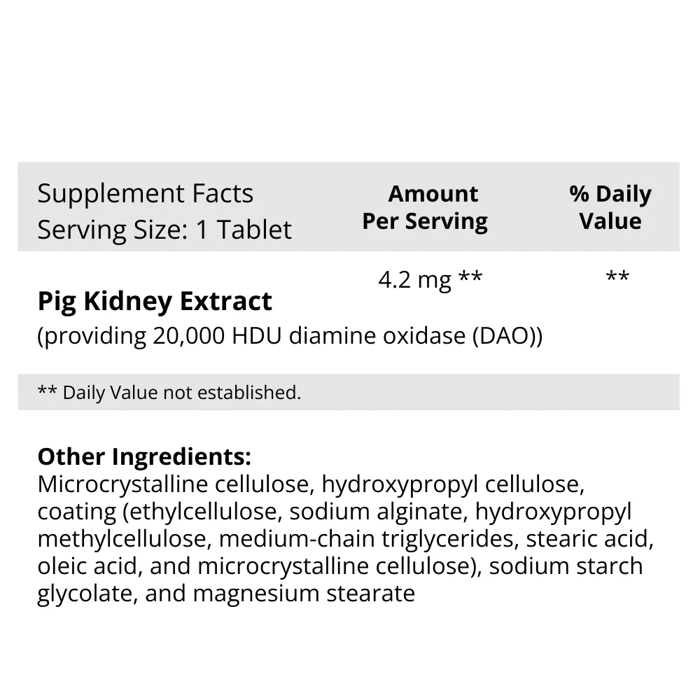 Histamine Support Tablets