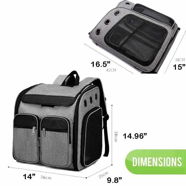 Hot Selling Portable Outdoor Pet Shop-حقيبة ظهر محمولة للمشي