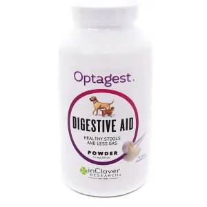 inClover Optagest Prebiotics & Enzymes Supplement Powder for Dogs and Cats 300gm