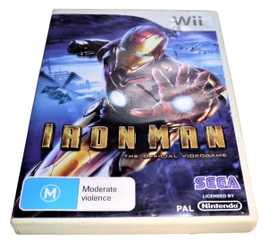 Iron Man Nintendo Wii - Manual Included