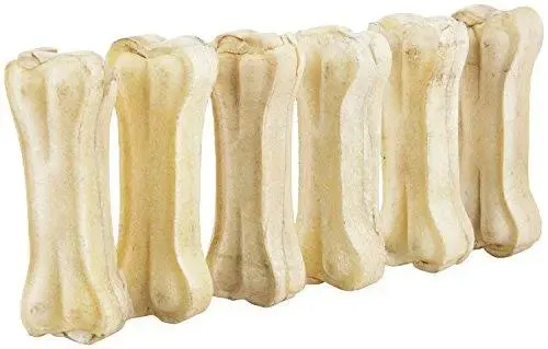 Jacky Treats Pet Dog Bone, 6 Pieces (3-inch) with Chicken Stick, 120 g