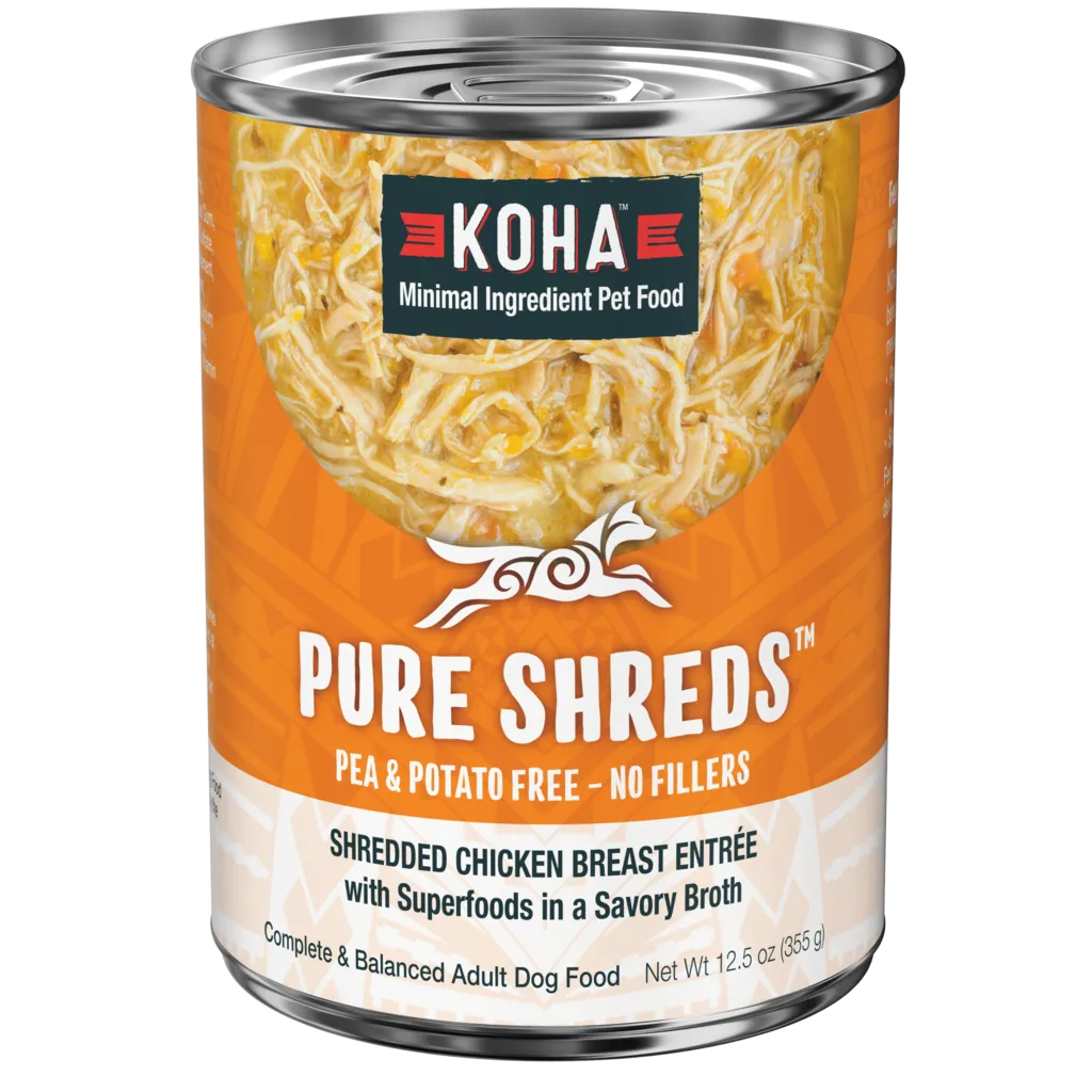 KOHA Dog GF Shredded Chicken Pumpkin 12.5oz