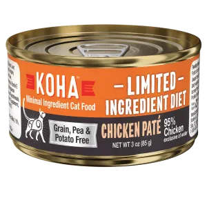 KOHA LID Chicken Pate Canned Cat Food