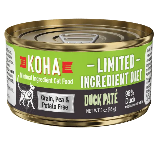 KOHA LID Duck Pate Canned Cat Food