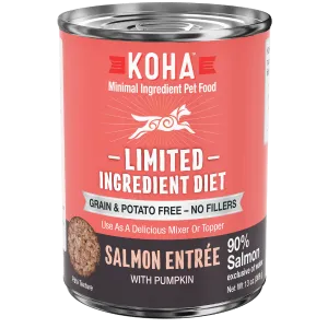 KOHA LID Salmon Entrée Canned Dog Food