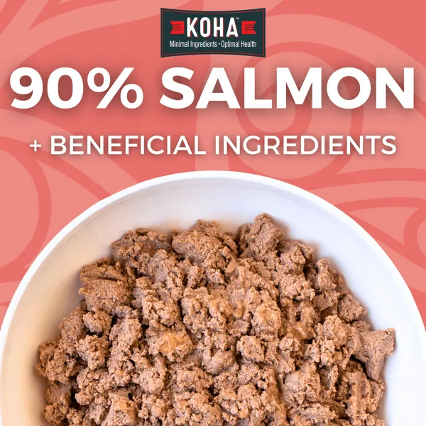KOHA LID Salmon Entrée Canned Dog Food