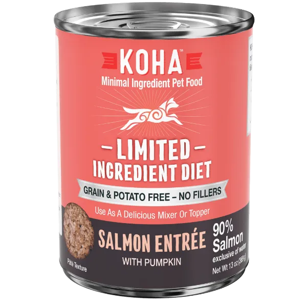KOHA LID Salmon Entrée Canned Dog Food