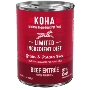 Koha Limited Ingredient Diet Beef Entrée for Dogs