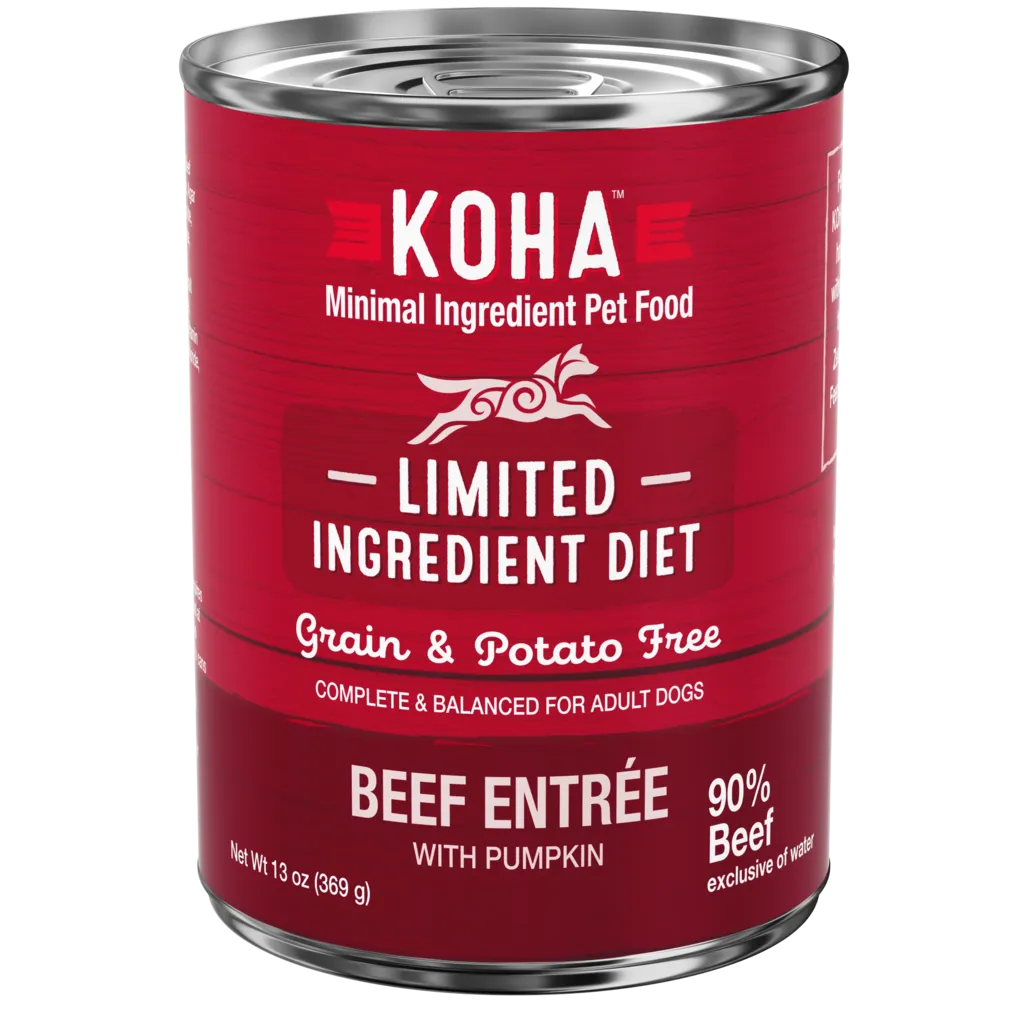 Koha Limited Ingredient Diet Beef Entrée for Dogs