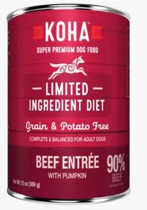 Koha Limited Ingredient Diet Beef Entree