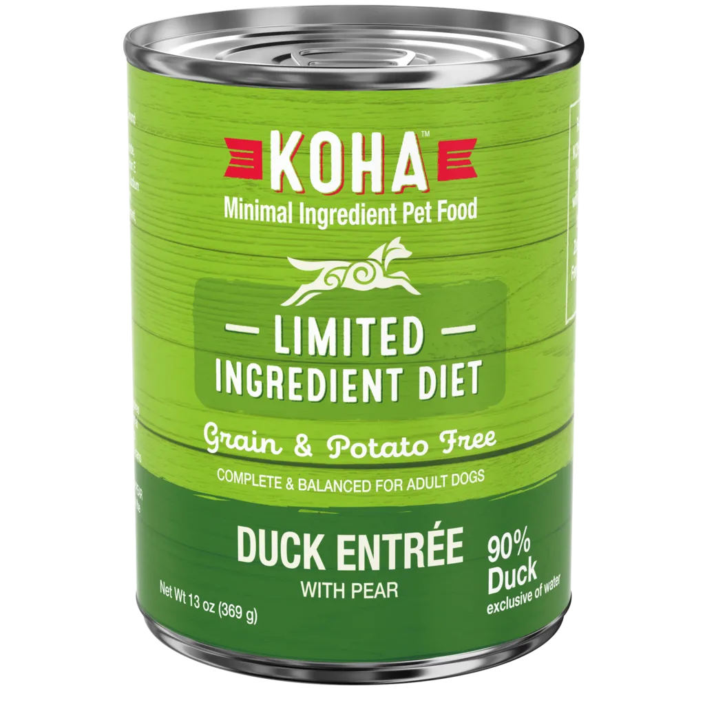 Koha Limited Ingredient Diet Duck Entrée for Dogs