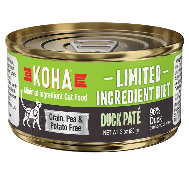 Koha Limited Ingredient Diet Duck Pâté for Cats