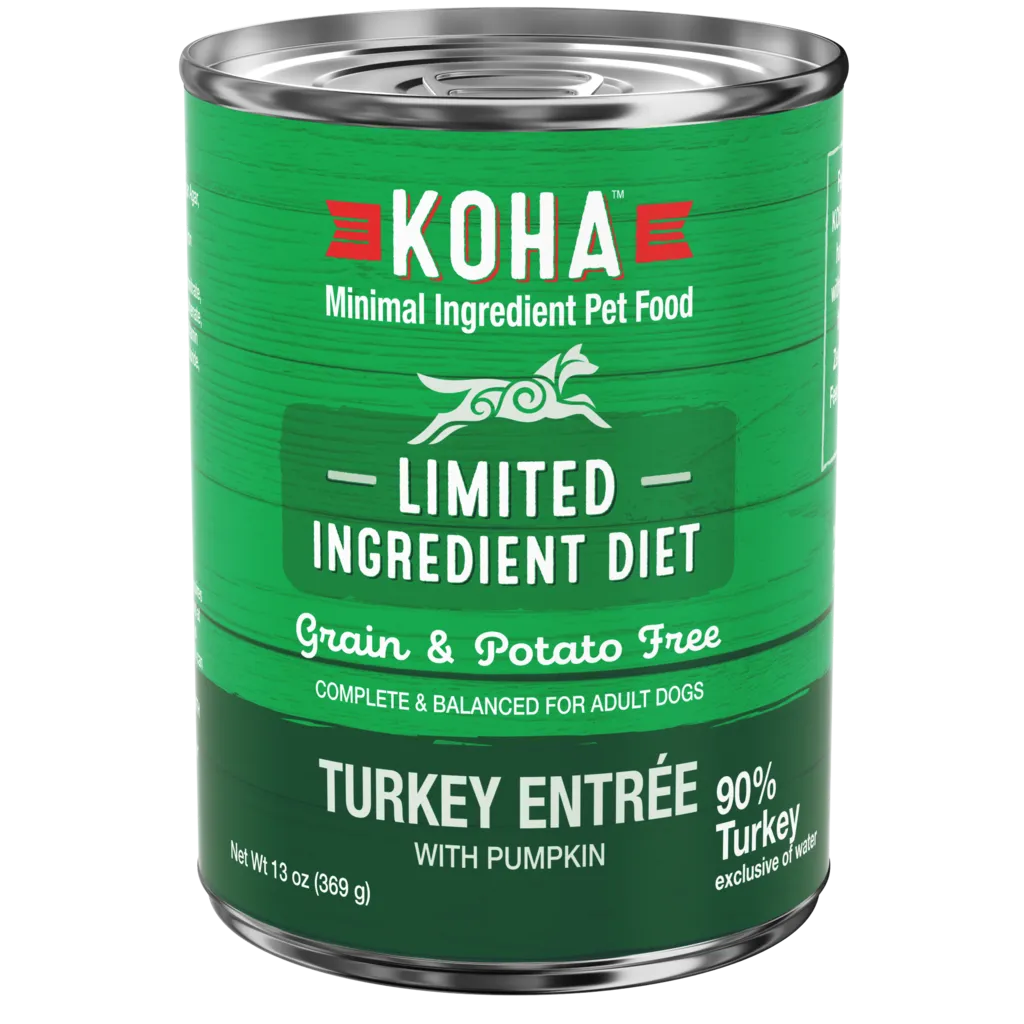 Koha Limited Ingredient Diet Turkey Entrée for Dogs