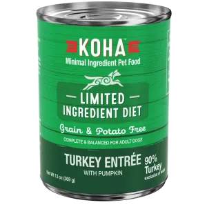 Koha Limited Ingredient Diet Turkey Entrée for Dogs