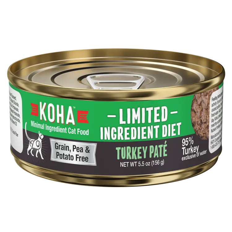Koha Limited Ingredient Diet Turkey Pâté for Cats