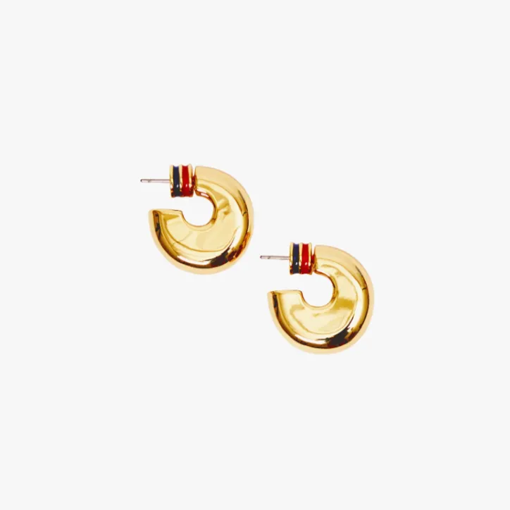 Le Hoop Earrings (Gold)