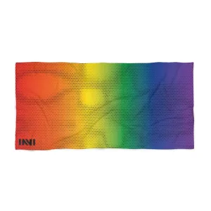 Modern Rainbow Beach Towel