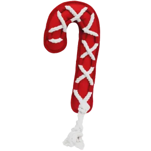 Multipet Holiday Ropes Candy Cane