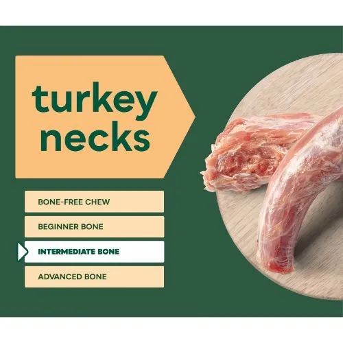Natures Menu Turkey Necks Raw Frozen Dog Chews x 2