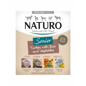 Naturo Canine Senior Tray Wet Dog Food Turkey & Rice With Vegetables
