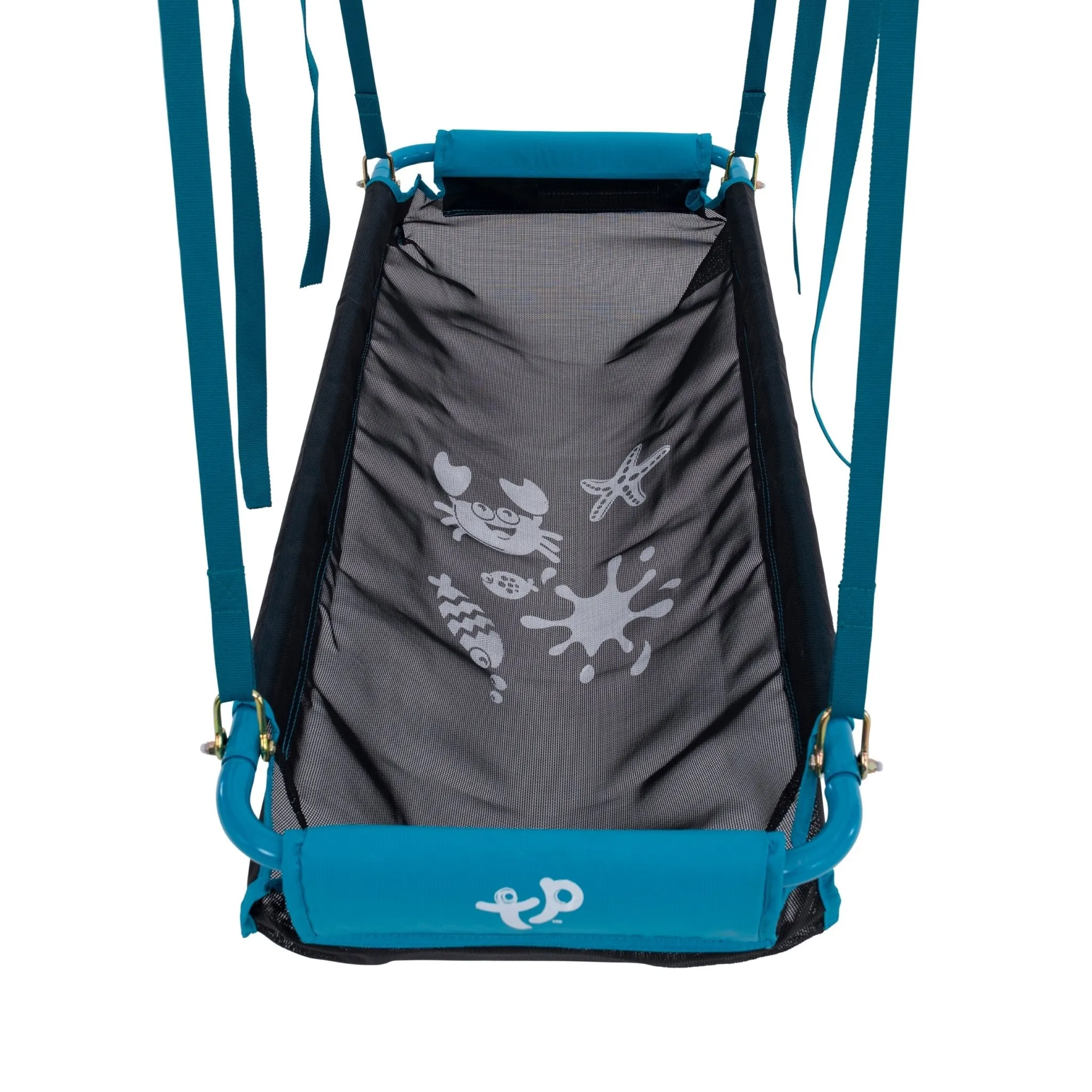 Pirate Boat Swing Seat with Duo Ride Brackets for Squarewood